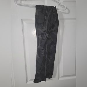 Forest Camo Slashed Luxe Hi-rise 7/8 24"